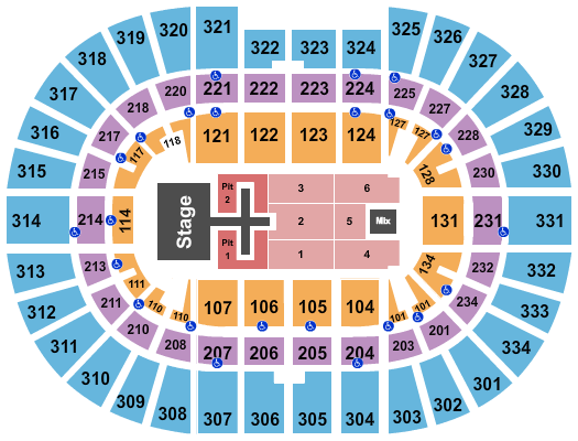 Value City Arena at The Schottenstein Center Seating Chart: Phil Wickham