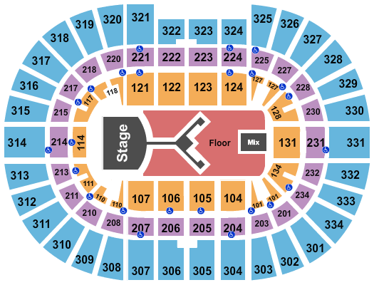 Value City Arena at The Schottenstein Center Seating Chart: Shinedown