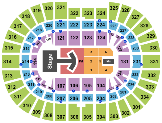 Value City Arena at The Schottenstein Center Seating Chart: The Lumineers