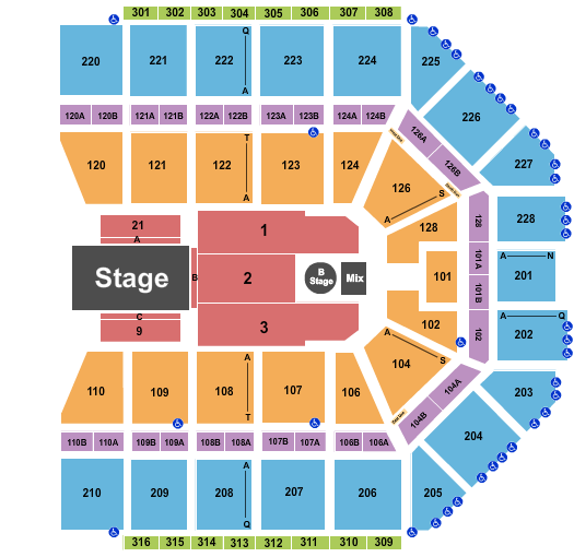 Van Andel Arena Seating Chart: Dancing with the Stars