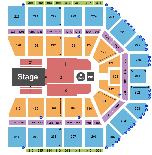 Van Andel Arena Seating Chart: Dancing with the Stars