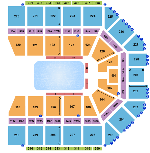 Van Andel Arena Seating Chart: Disney On Ice 2024