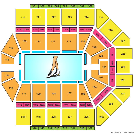 Van Andel Concert Seating Chart