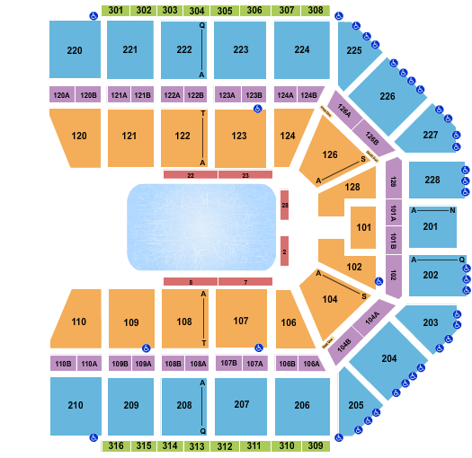 Van Andel Arena Seating Chart: Disney On Ice