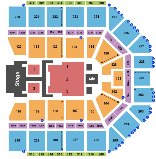 Van Andel Arena Seating Chart: Dude Perfect