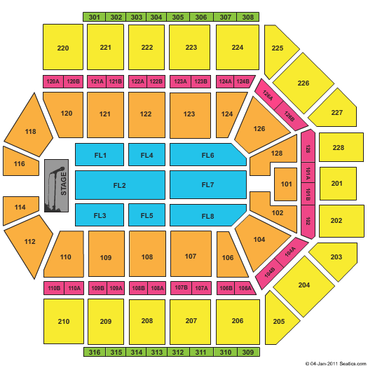 Van Andel Arena Seating Chart