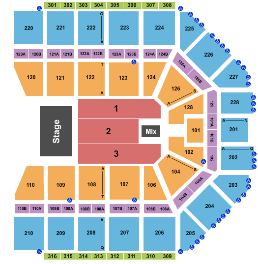 Van Andel Arena Seating Chart: Foreigner Orchestral