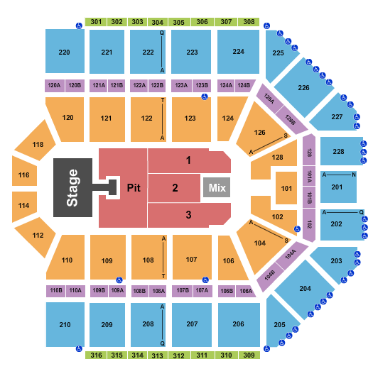 Van Andel Arena Seating Chart: Hardy