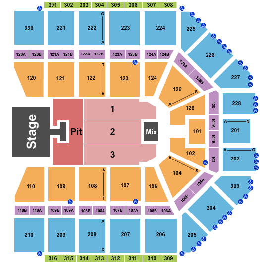 Van Andel Arena Seating Chart: Jason Aldean 1