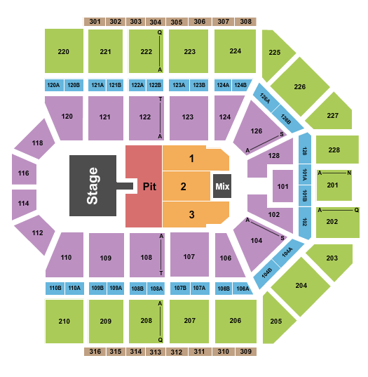 Van Andel Arena Seating Chart: Jon Pardi