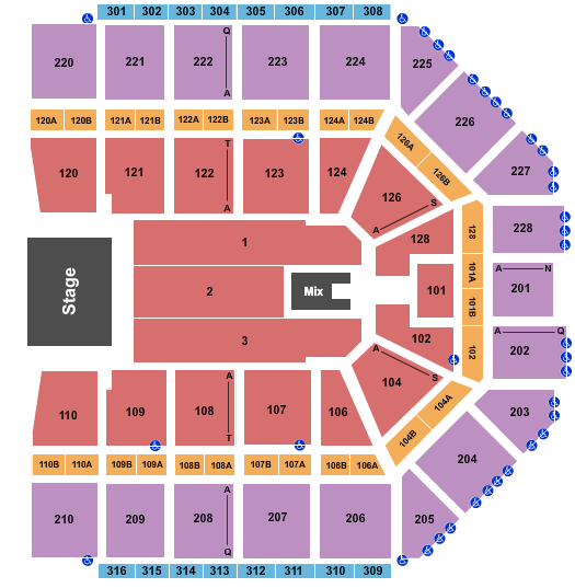 Van Andel Arena Seating Chart: Journey
