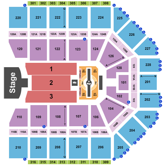 Van Andel Arena Seating Chart: Justin Timberlake