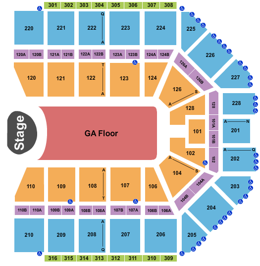 Van Andel Arena Seating Chart: Kacey Musgraves