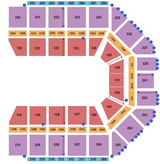 Van Andel Arena Seating Chart: Monster Jam