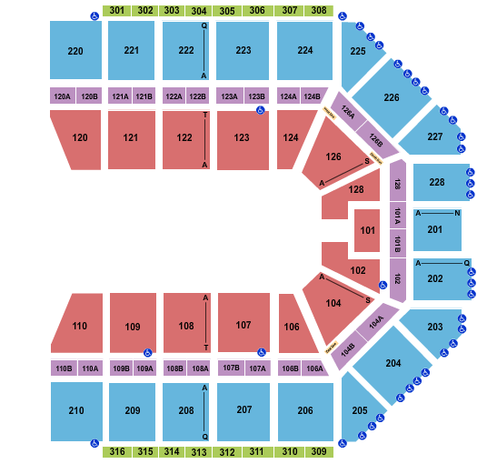 Van Andel Arena Seating Chart: Monster Jam