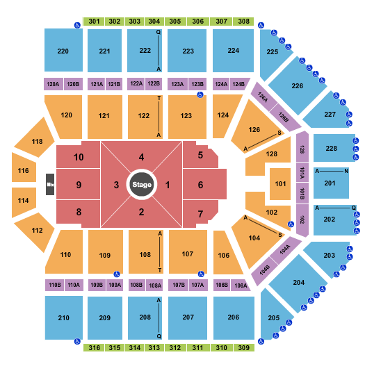 Van Andel Arena Seating Chart: Nate Bargatze