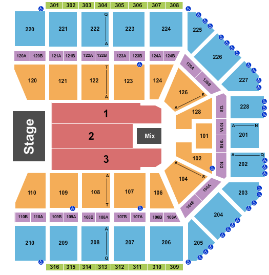 Van Andel Arena Seating Chart: Pentatonix
