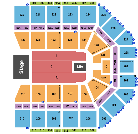 Van Andel Arena Seating Chart: Pentatonix