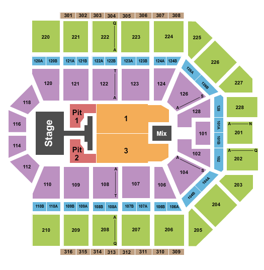 Van Andel Arena Seating Chart: Phil Wickham