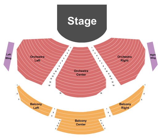 Vancouver Playhouse Seating Chart: Endstage-2
