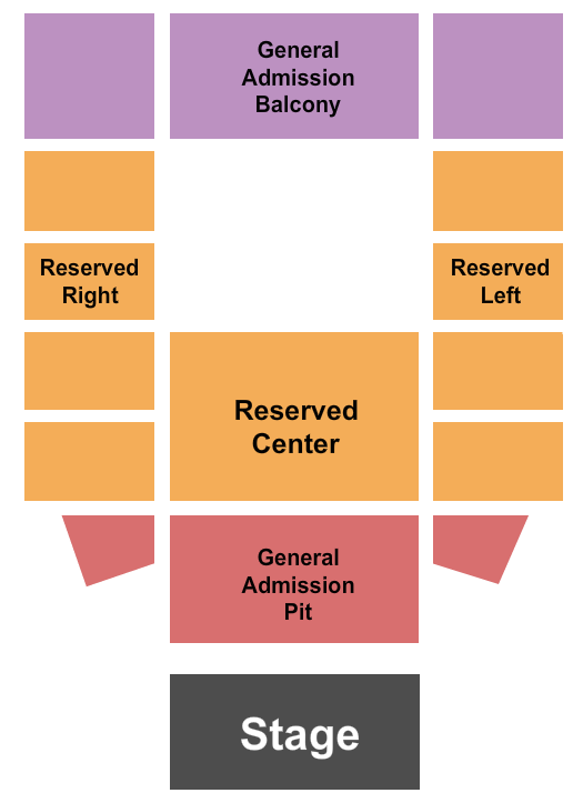 Variety Playhouse Seating Chart