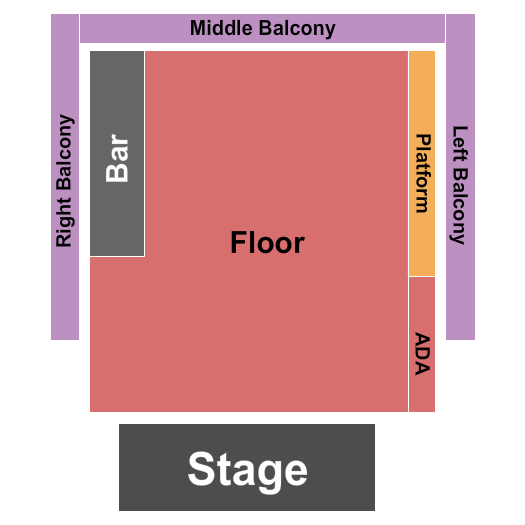 Varsity Theater - MN Seating Chart: GA Floor/Platform