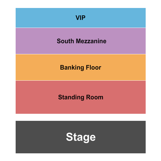 Vault 634 Seating Chart: Candlelight