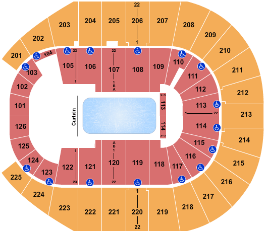 Verizon Arena Seating Chart