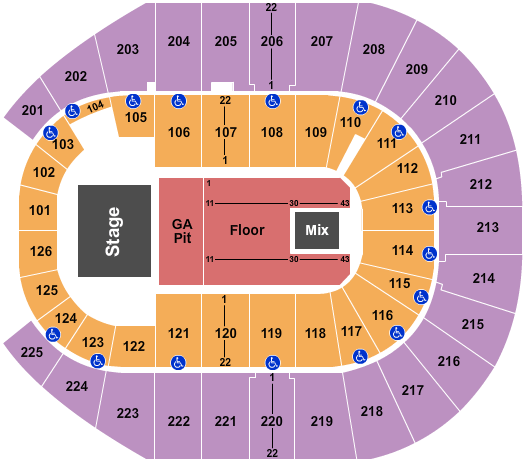 Biloxi Ms Coliseum Seating Chart