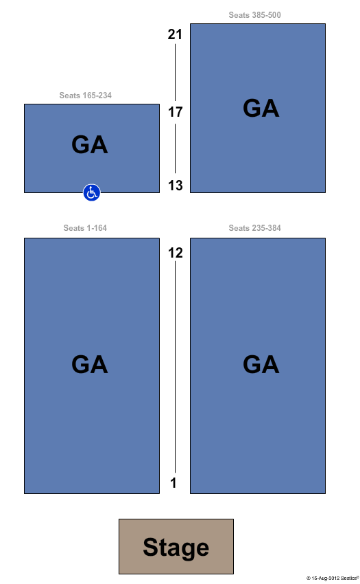 Vernon Downs Seating Chart