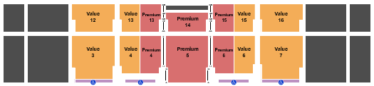 Veterans Memorial Stadium - Lawrence Seating Chart: DCI