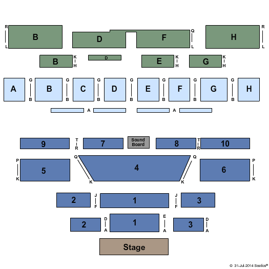 Lollapalooza Seating Chart