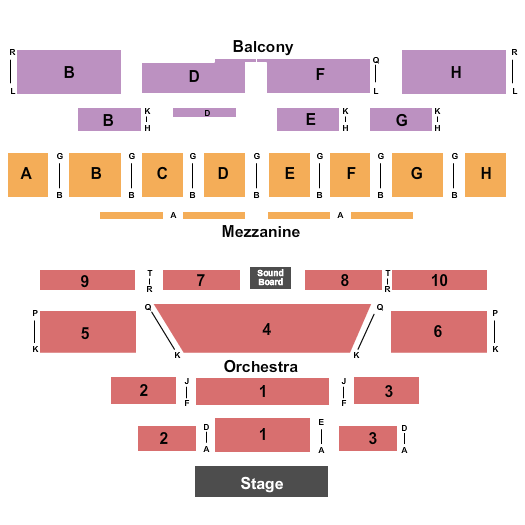 Young Vic Seating Chart