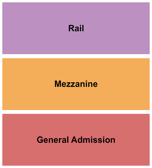 Victory North Seating Chart: GA/Mezz/Rail