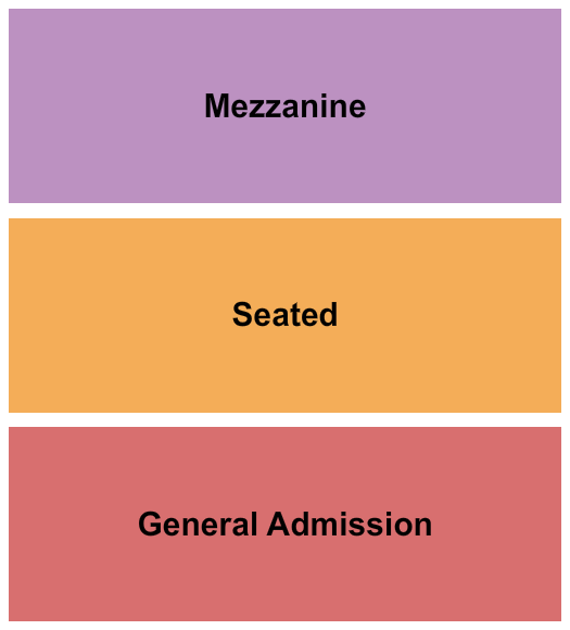 Victory North Seating Chart: GA/Seated/Mezz