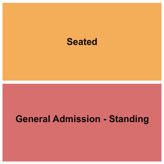 Victory North Seating Chart: GA/Seated