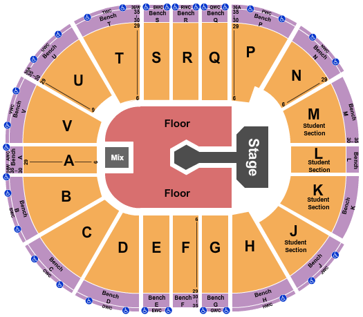 Viejas Arena At Aztec Bowl Seating Chart: Don Toliver