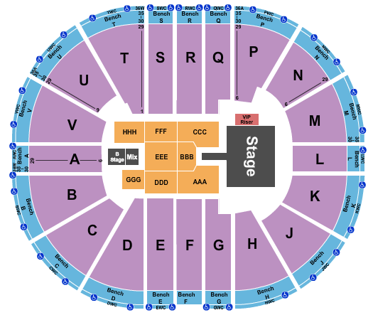 Viejas Arena At Aztec Bowl Seating Chart: Ice Cube