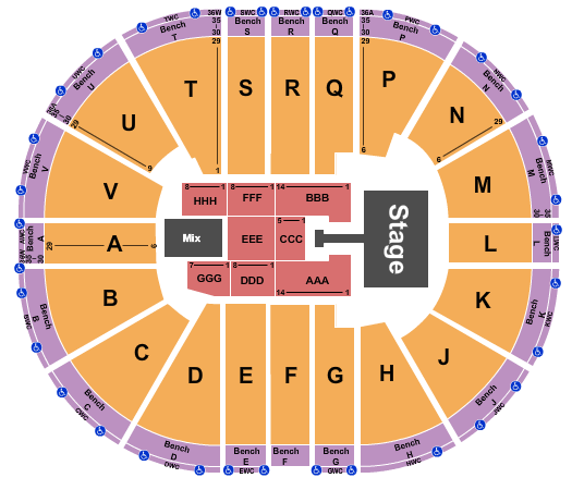 Viejas Arena At Aztec Bowl Seating Chart: Kehlani
