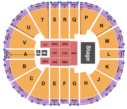 Viejas Arena At Aztec Bowl Seating Chart: Pentatonix