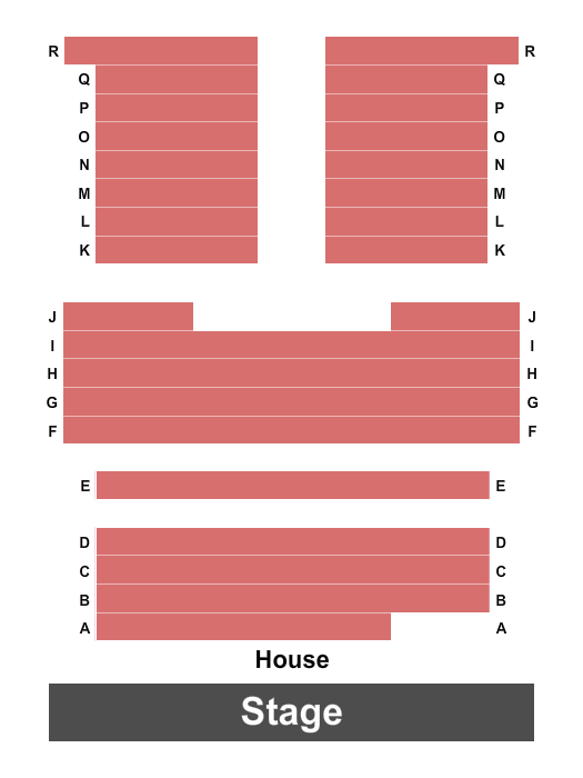Village Players Inc Seating Chart: Endstage