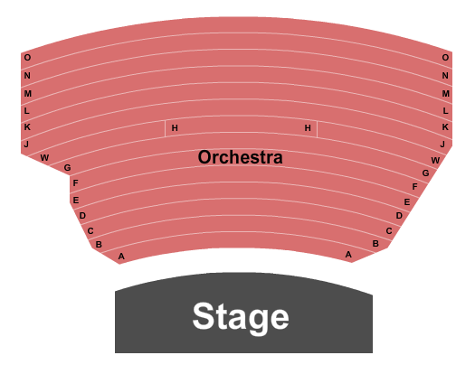 Village Theatre at Cherry Hill Seating Chart: Endstage