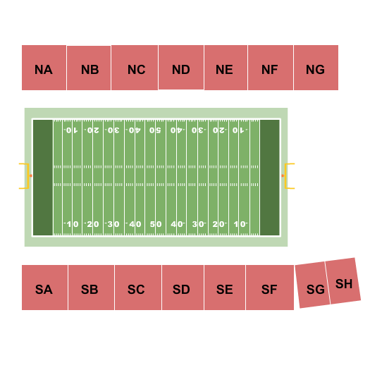 Villanova Stadium Map