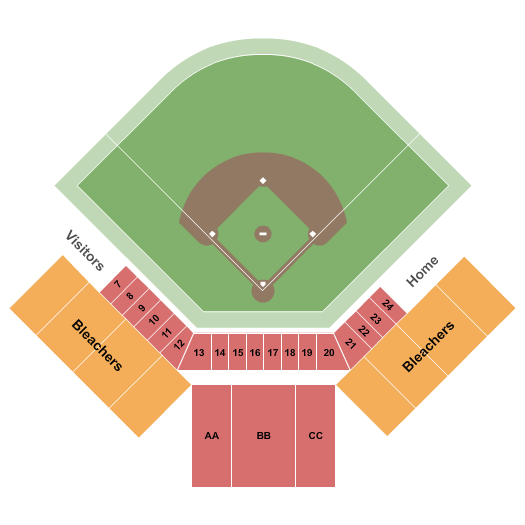 Vincent-Beck Stadium Seating Chart: Baseball