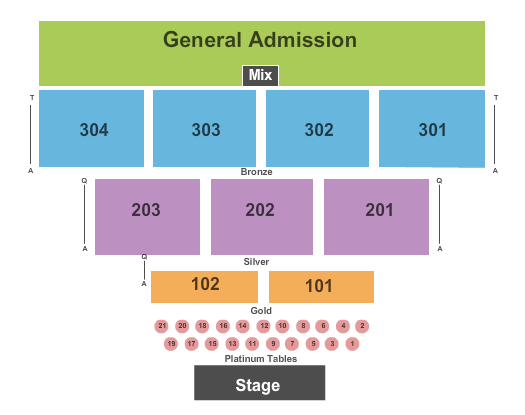 Vinoy Park Concert Seating Chart