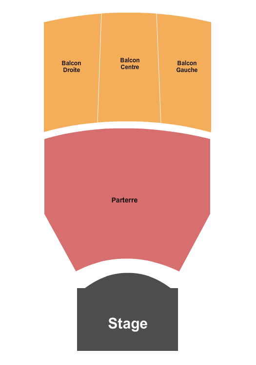 Theatre Beanfield Seating Chart: Beyries