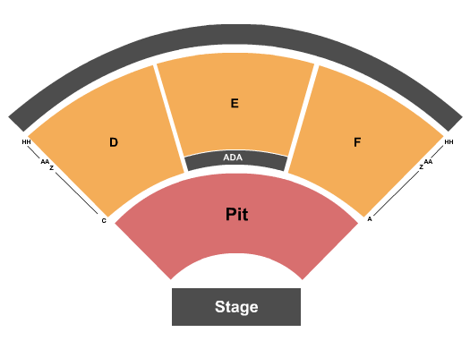 Virginia Credit Union LIVE! at Richmond Raceway Seating Chart: Zach Bryan