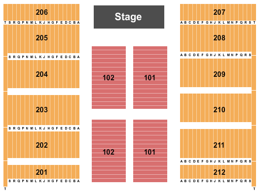 Visalia Fox Theater Seating Chart