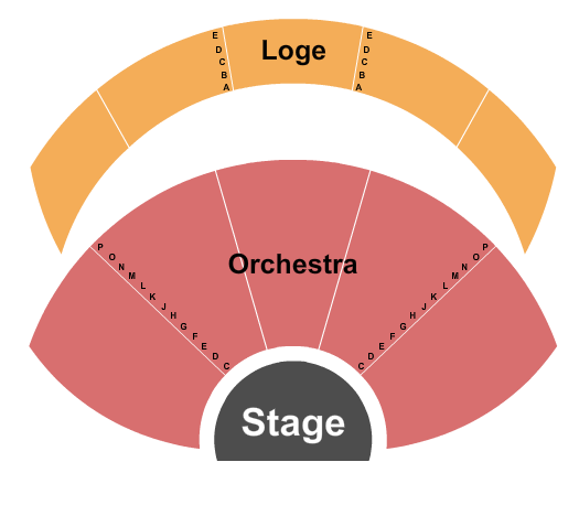 Vivian Beaumont Theatre at Lincoln Center Seating Chart: End Stage