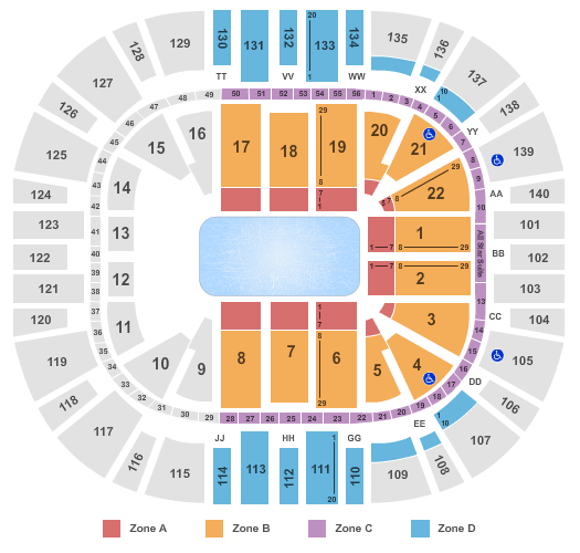 Delta Center Seating Chart
